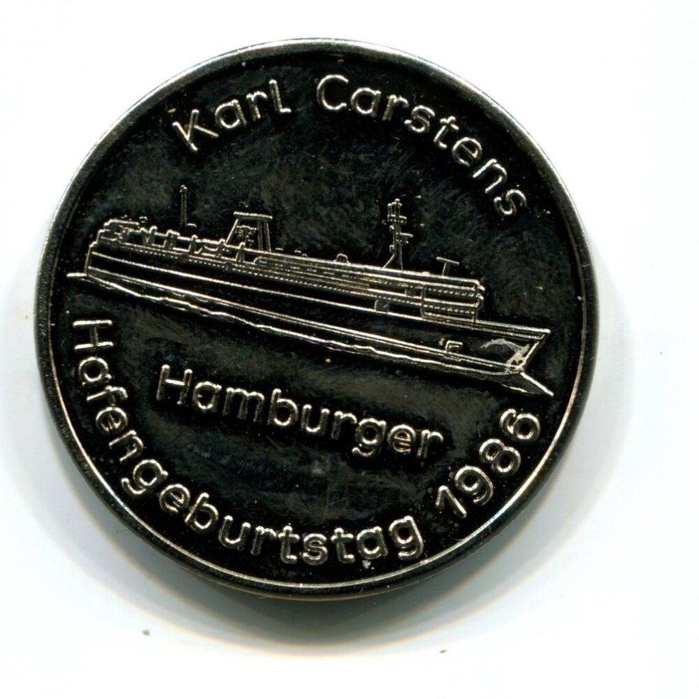 1986 Germany 150 Jahre Eisenbahn Medal (b735-58)